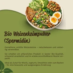 Mynatura Bio Weizenkeime gemahlen - 250g