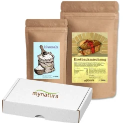 Mynatura Geschenk Set zum Einzug – Brot und Salz + Karte Alles Gute
