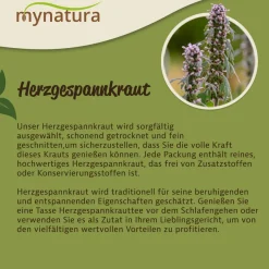 Mynatura Herzgespannkraut getrocknet & geschnitten – naturbelassen in verschie