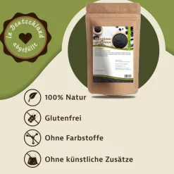 Mynatura Holzkohle gemahlen – vielseitiges Naturprodukt – in verschiedenen Größe
