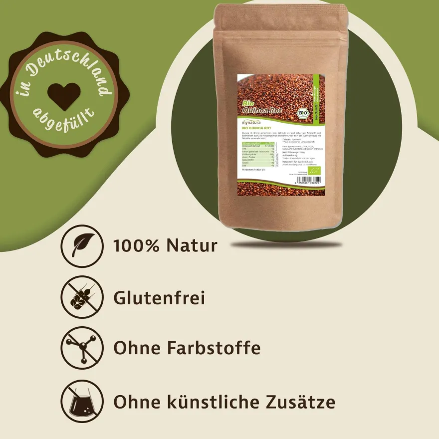 Mynatura Rotes Bio Quinoa 2kg