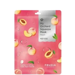 My Orchard Squeeze Mask, Pfirsich, beruhigend, Tuchmaske, für Gesicht, 21 ml