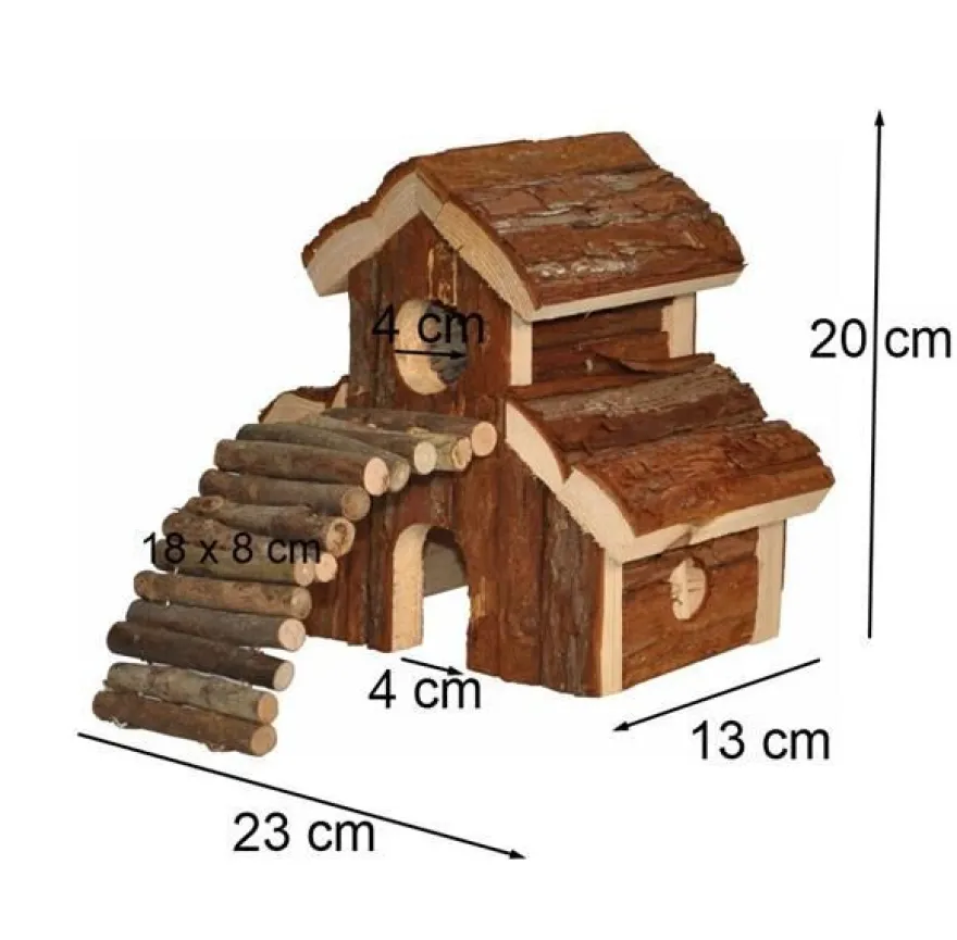 Nagerhaus Kleintierhaus 22 x 25 x 21 cm
