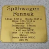 Namensschild für Modellständer oder Diorama - Spähwagen Fennek