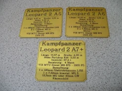 Namensschild für Modellständer oder Diorama - Jagdpanzer Jaguar 1
