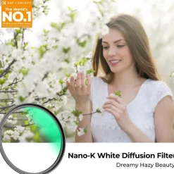 Nano-K Serie 77mm Nebel-Effekt Diffusionsfilter für Fotografie