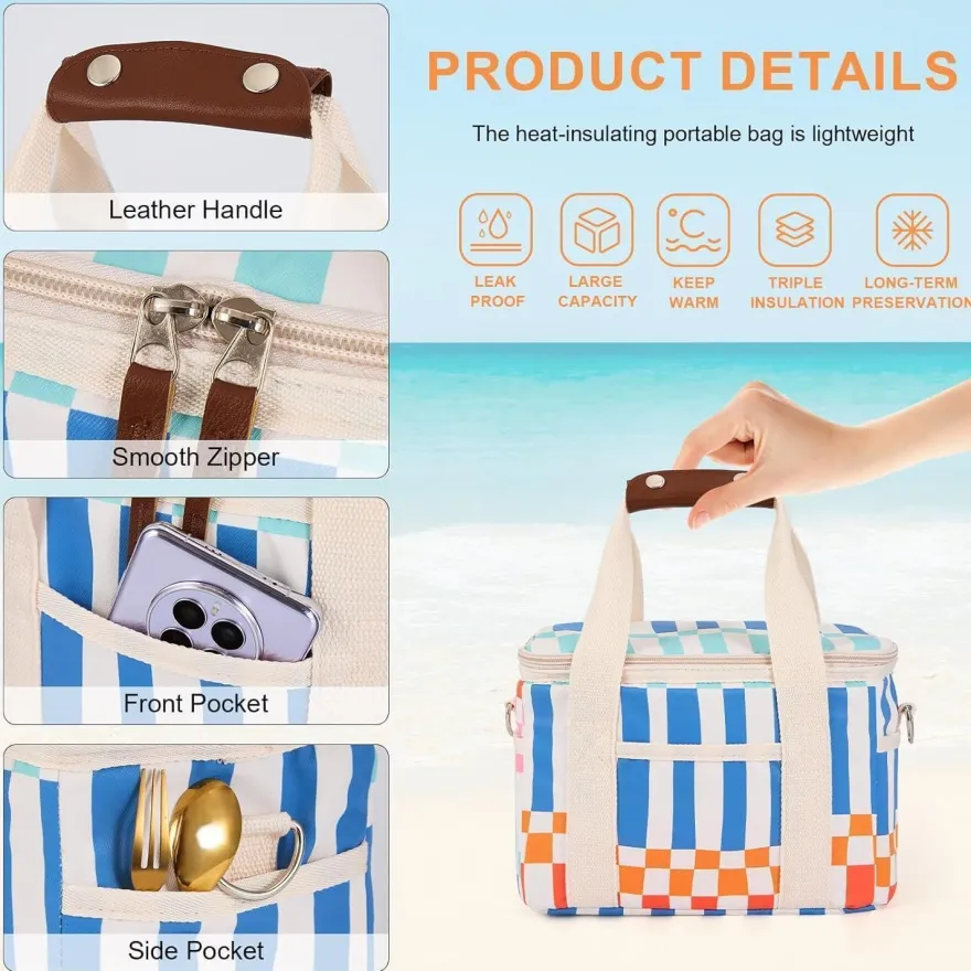 Nanxson Isolierte Kühltasche 9L/15L/29L - Wiederverwendbare Lunchtasche für