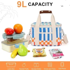 Nanxson Isolierte Kühltasche 9L/15L/29L - Wiederverwendbare Lunchtasche für