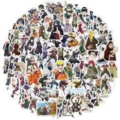 100 Naruto Aufkleber, wasserfeste Vinyl Stickers für Auto, Motorräder, Laptop