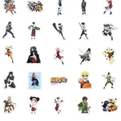100 Naruto Aufkleber, wasserfeste Vinyl Stickers für Auto, Motorräder, Laptop