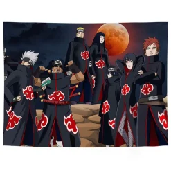 Naruto Itachi Wandteppich Obito Tapestry Kinder Akatsuki Wandbehänge Hintergrundtuch