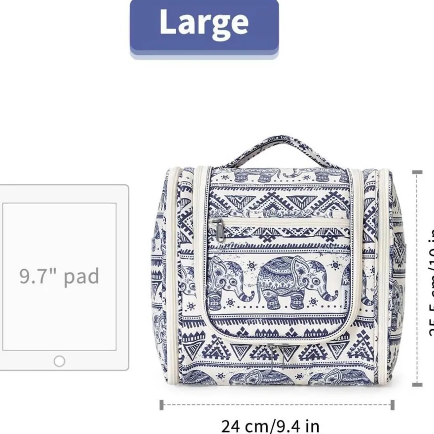 Narwey Groß Kulturbeutel zum Aufhängen, Kulturtasche für Damen, Herren, Kinder