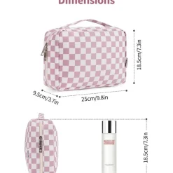 Narwey Kulturtasche Damen Groß zum Aufhängen, Kosmetiktasche Waschtasche