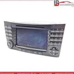 Navigationssystem Display Radio A2118203297 BE7039 Mercedes E-KLASSE S211 E280