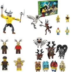 99 Nächte im Wald Minifiguren Set Bausteine Figuren Action kompatibel Spielzeug