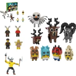 99 Nächte im Wald Minifiguren Set Bausteine Figuren Action kompatibel Spielzeug
