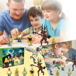 99 Nächte im Wald Minifiguren Set Bausteine Figuren Action kompatibel Spielzeug