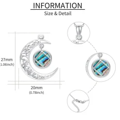 Nüchternheits Geschenk Frauen Sterling Silber NA Schmuck Halskette