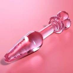 Nebula - Model 7 Analplug Borosilikatglas Klar 13.5 cm -o- 3 cm