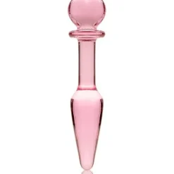 Nebula - Model 7 Analplug Borosilikatglas Klar 13.5 cm -o- 3 cm