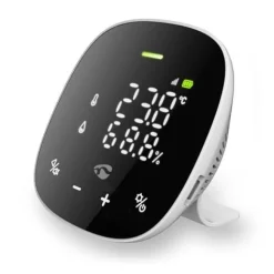 Nedis Luftqualitätsmonitor WLAN CO2 Temperatur Luftfeuchtigkeit mit Display