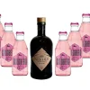 Needle Blackforest Dry Gin 0,5L (40% Vol) + 6 x Goldberg Indian Hibiscus Tonic