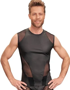 NEK Herren Shirt - Mattlook mit Netz-Einsätzen