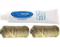 Neo Fermit Set 150 g + Hanfrolle 160 g Gewindehanf Dichtungspaste Dichtungshanf