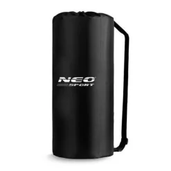 Neo-Sport NS-901 Schwarze und goldene Akupressurmatte mit Noppen