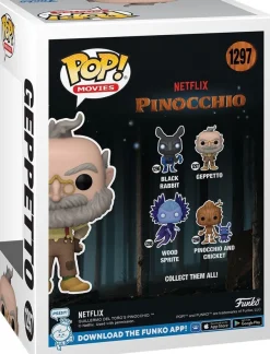 Netflix Pinocchio - Geppetto 1297 - Funko Pop! - Vinyl Figur