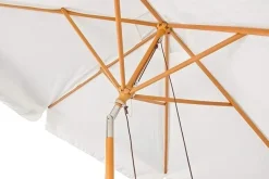 NEU 2er Set Neigbarer Sonnenschirm Holzgestell für UV Schutz Terrasse Garten BBQ