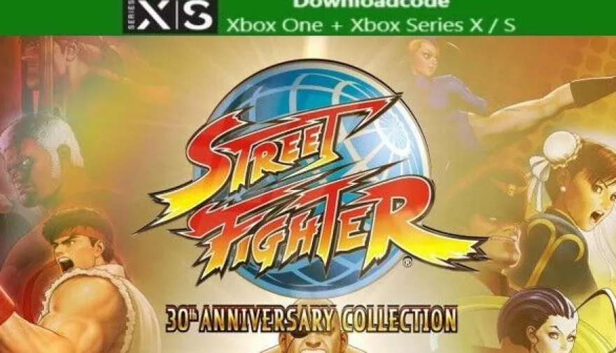 NEU für XBOX One Series X S Spiel Street Fighter 30th Anniversary Collection Key