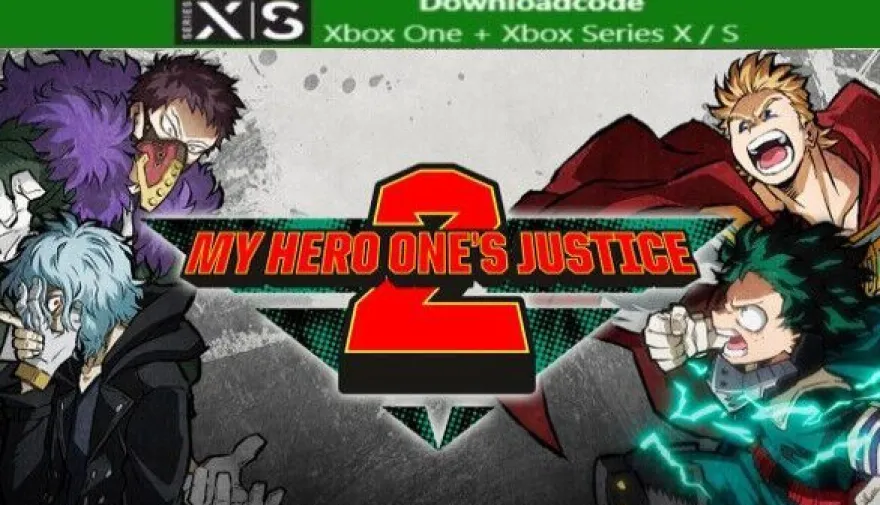 NEU für XBOX One Series X S Spiel My Hero One´s Justice 2 Game Key Download Code