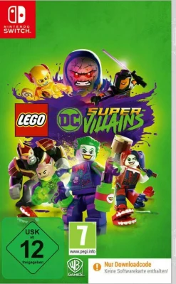 NEU LEGO DC Super Villains Nintendo Switch Spiel Game DL Code in 24h per Email