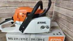 NEU STIHL MS 271 Kettensäge Motorsäge mit 45 cm 1x Schwert 2x Ketten wow Angebot