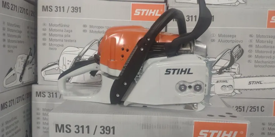 NEU STIHL MS 311 Kettensäge Motorsäge mit 40 cm 1x Schwert 3x Ketten wow Angebot