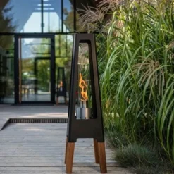 Nexo Bio-Ethanol Outdoor Lampe Schwarz