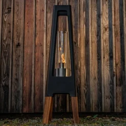 Nexo Bio-Ethanol Outdoor Lampe Schwarz
