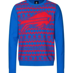 NFL Buffalo Bills Ugly Sweater Big Logo 2-Color Christmas Pullover Weihnachten