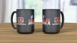 NFL Cincinnati Bengals Kaffeetasse Tasse Mug Superbowl Super Bowl LVI 15oz 450ml