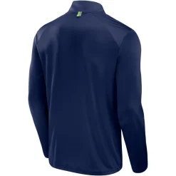 NFL Seattle Seahawks Defender LC Quarter Zip Zipper Jacke Oberteil Sweater