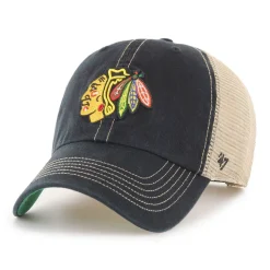 NHL Chicago Blackhawks Cap Basecap Baseballcap Trawler Trucker Kappe 192309010443