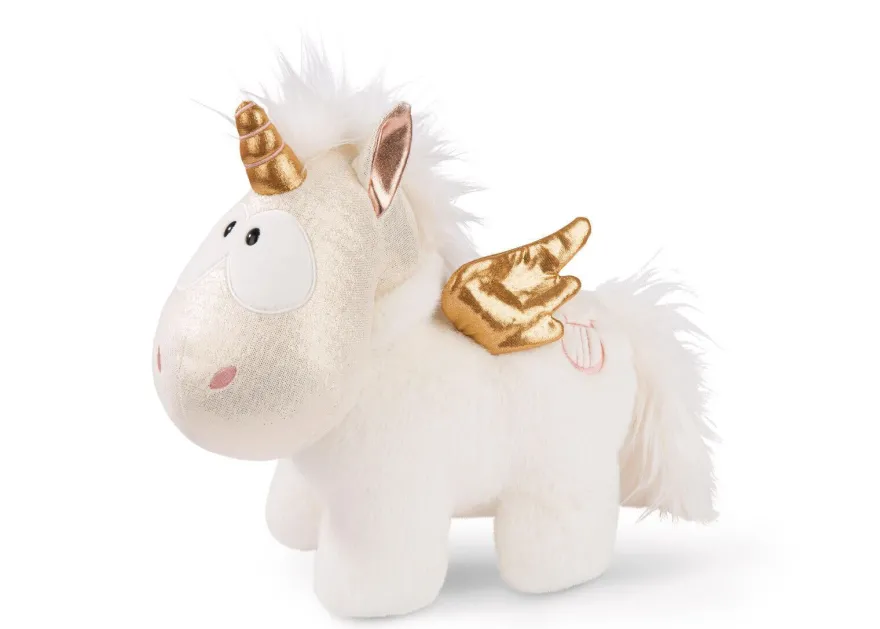 NICI Einhorn-Engel Angelia stehend 32cm groß Kuscheltier weiß Plüschtier 46374