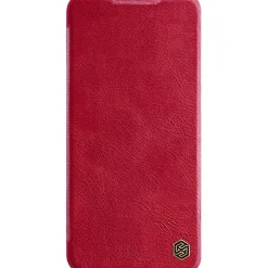 Nilkin ECHT LEDER Flip Klapp Handytasche mit Kameraschutz Handyhülle kompatibel mit