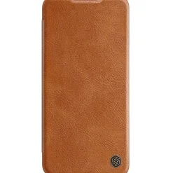 Nilkin ECHT LEDER Flip Klapp Handytasche mit Kameraschutz Handyhülle kompatibel mit