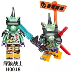 Ninja Minifiguren Set Bausteine Figuren kompatibel Ninjago Konstruktionsspielzeug