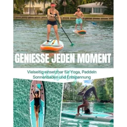 Niphean Stand Up Paddle Board für Erwachsene, 320cm, 200kg Tragkraft, inkl