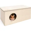 Niteangel Birkenkammer-Labyrinth-Hamsterversteck, 2 Kammern, groß