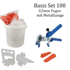 Nivelliersystem 0,5 mm Fugenbreite! Für eine Fliesenstärke von 3-12mm geeignet!