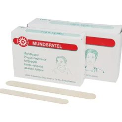 NOBA Mundspatel unsteril in 2 Größen 100 St./Box